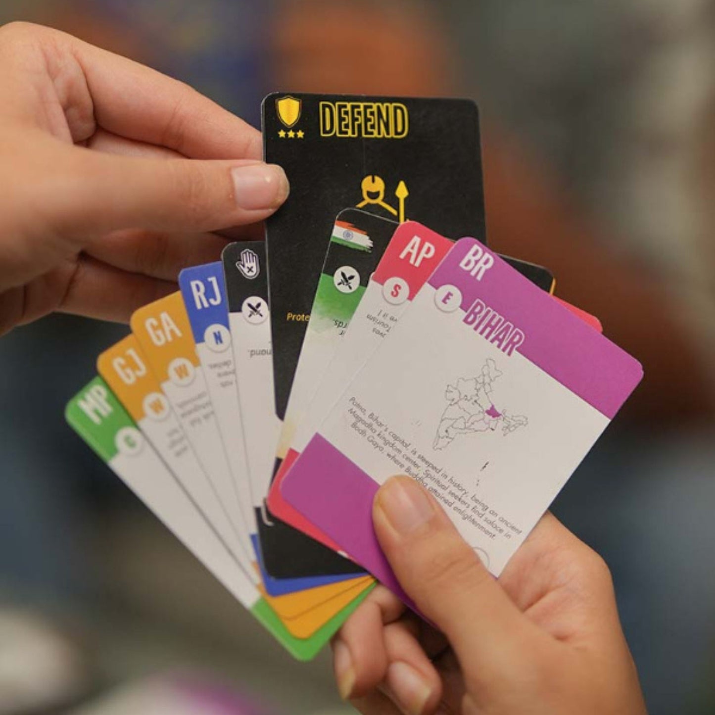 StateUp Card Game